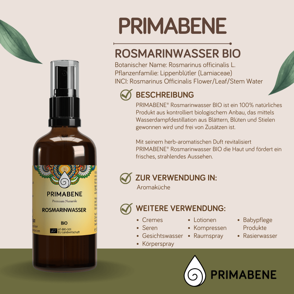 Bild von Rosmarinwasser Bio